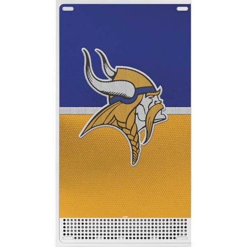 NFL Minnesota Vikings Vintage Xbox Series S Console Skin
